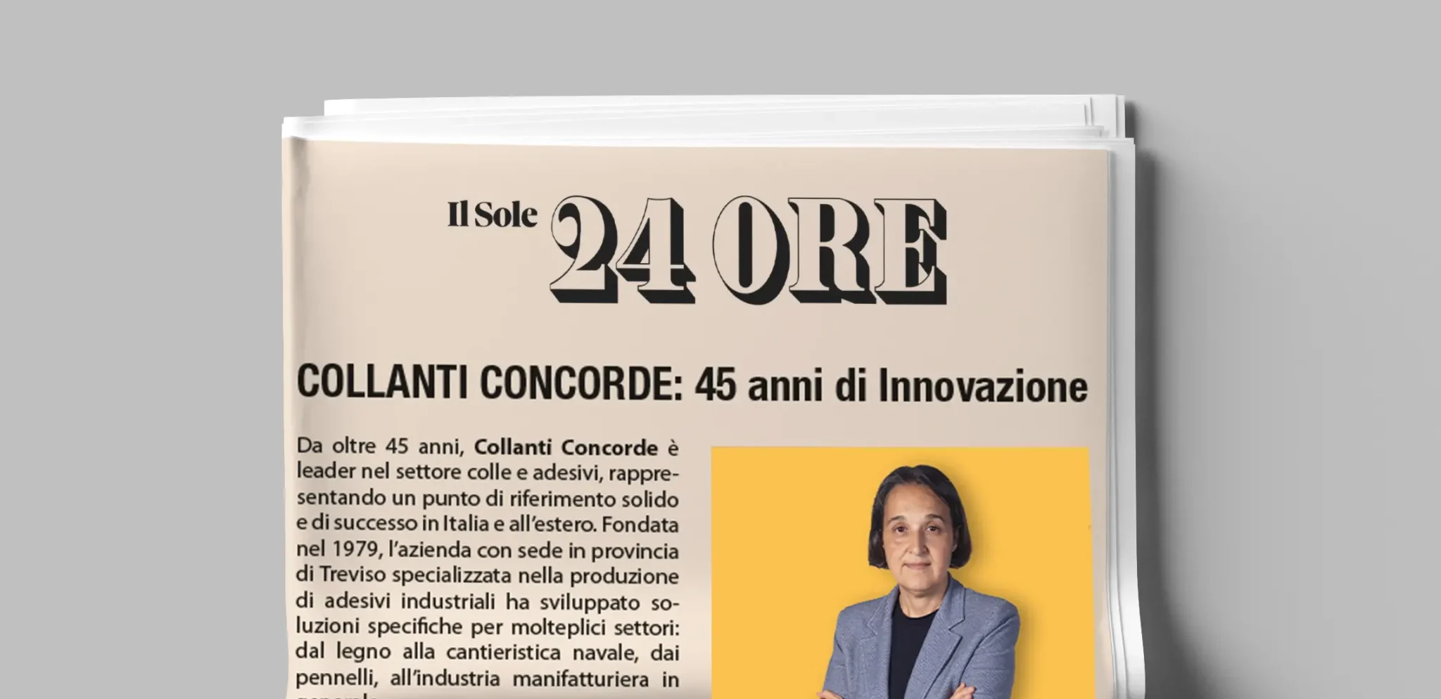 Collanti Concorde – Ufficio stampa