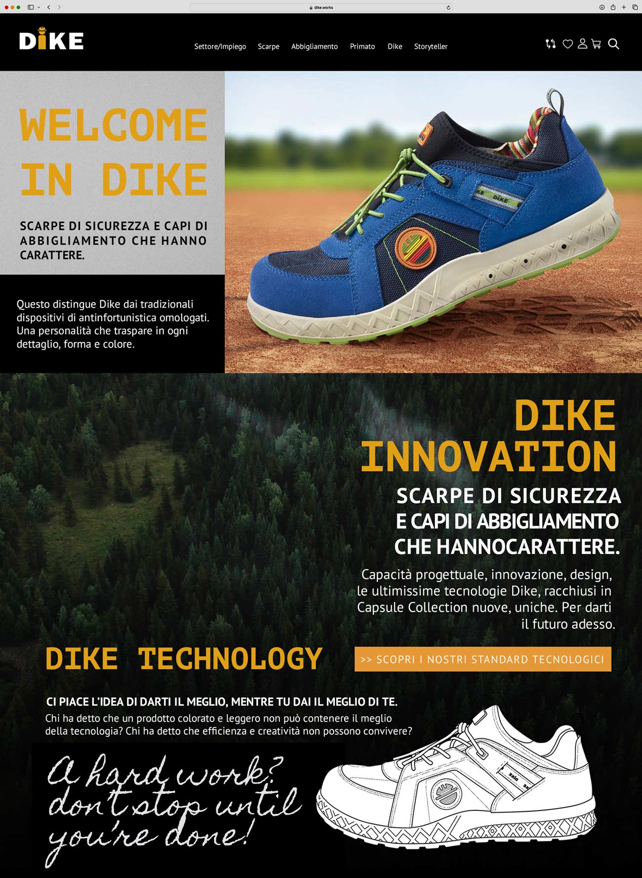 Dike – Catalogo